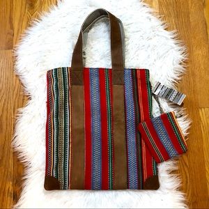 NWT Z’bro leather tote from South Africa 🇿🇦